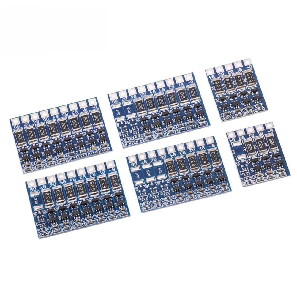 1/5/10PCS 3S 5S 4S 6S 7S 8S 21V 4.2V funkcja balansu płyta ochronna 5S litowo-18650 akumulatorów litowo-jonowych bateria Lipo — zdjęcie 2
