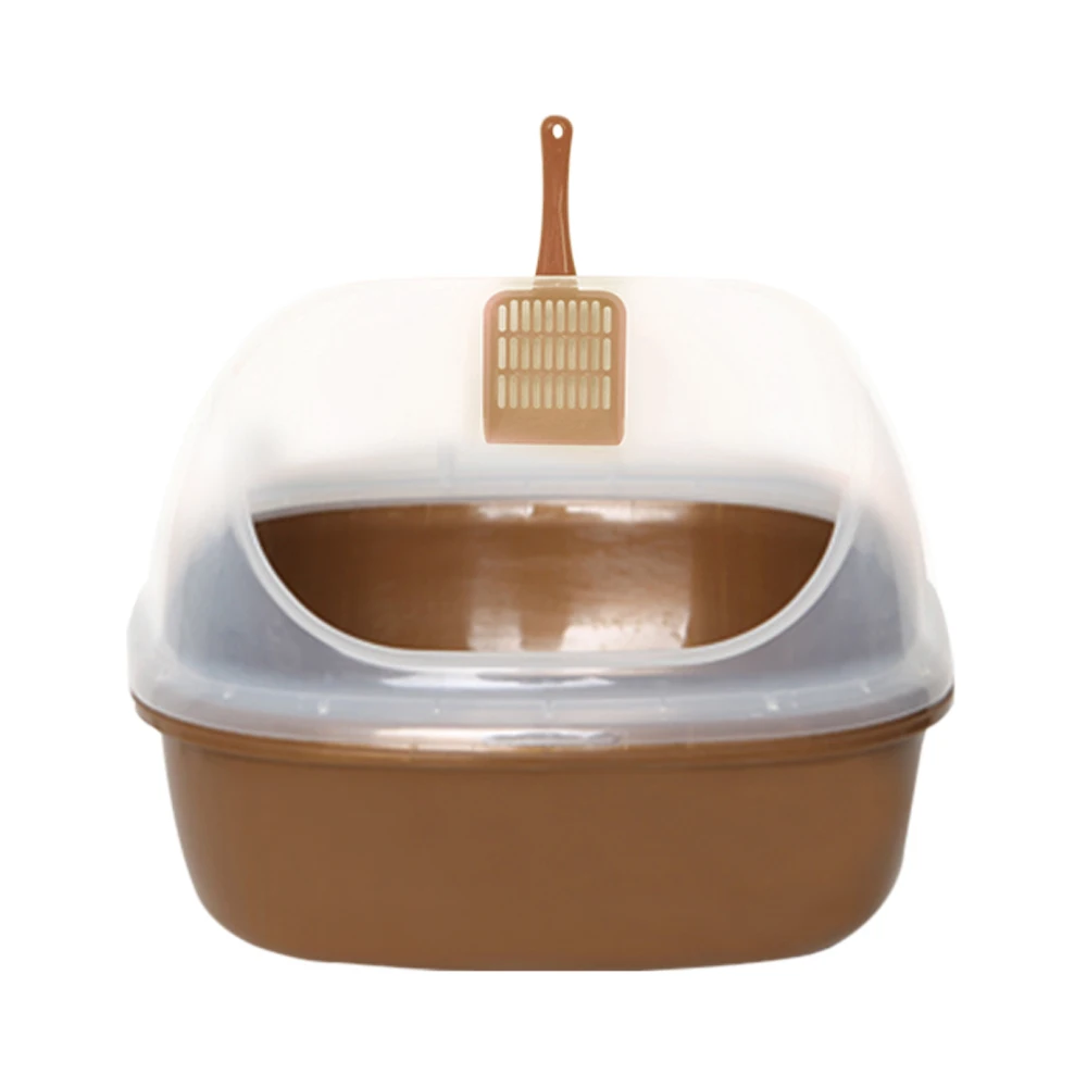 [Pettoria] Hankyu Ttuk Big-size flatplate cat toilet Brown sw-003