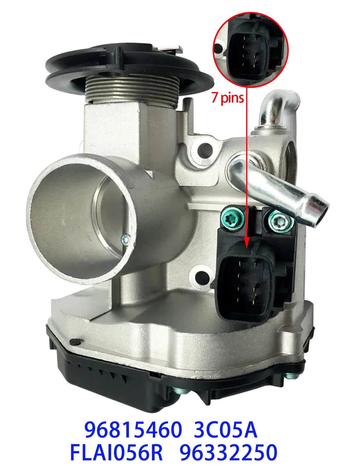 

Throttle Body Assembly For Chevrolet Aveo Kalos 1.4L 1.6L 2003-2008 OE 96332250 96815460 3C05A Electronic Throttle Valve