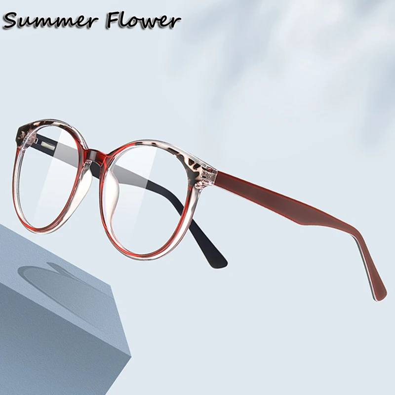 

TR90 Women Fashion Round Optical Eyewear Prescription Glasses Frame Girls High Quality Spring Hinge Legs Eyeglasses Spectacle