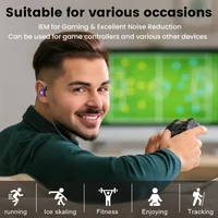 Écouteurs de jeu AK6 avec micro, prise jack universelle 3,5 mm, écouteurs sport HiFi intra-auriculaires pour la course, casque audio stéréo avec basses profondes 6