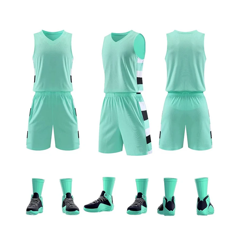 Basketball Jerseys Customize For Men Breathable Quick-dry Fabric Training Uniform Vest And Shorts New Season 23 24