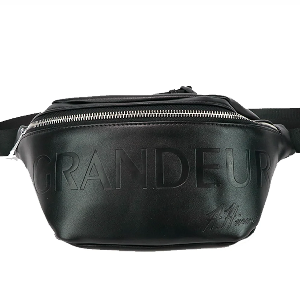 

Gorfia модная черная мужская поясная сумка из искусственной кожи с регулируемым плечевым ремнем модная спортивная дорожная музыкальная фестивальная повседневная упражнения