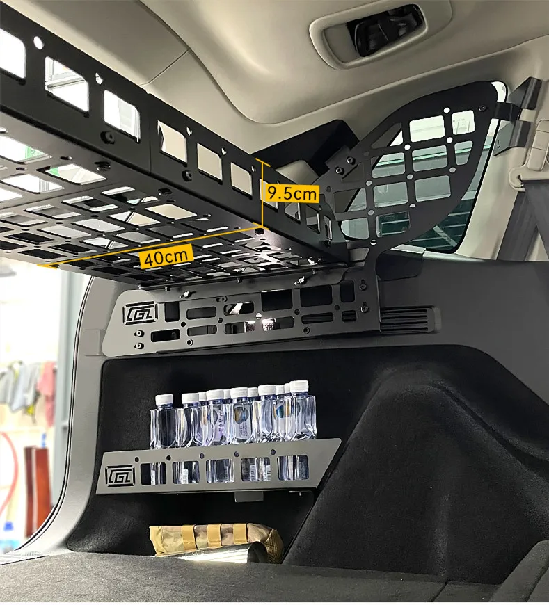 For Honda CRV CR-V 2023 2024 Side Window Bracket Modification Storage Panel Rear Trunk Molle panel