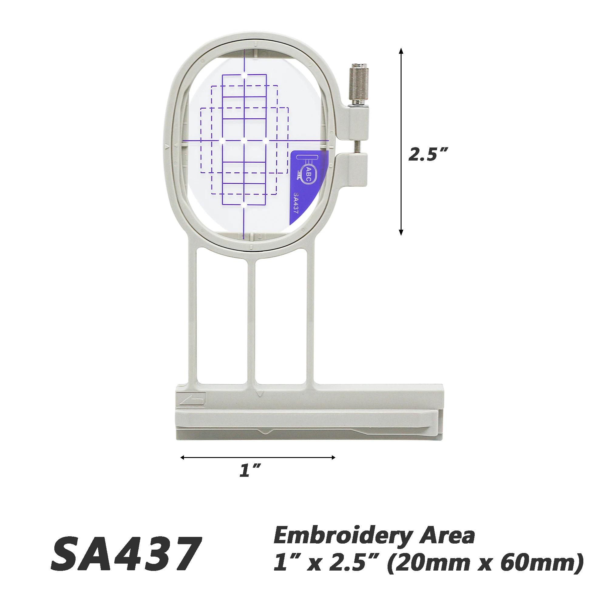 Embroidery Hoop for Brother, Babylock Sewing Machine Frame, V3, V7, NQ1600E, NQ1400E, Innovis, SA437, SA438, SA440, SA439, SA441