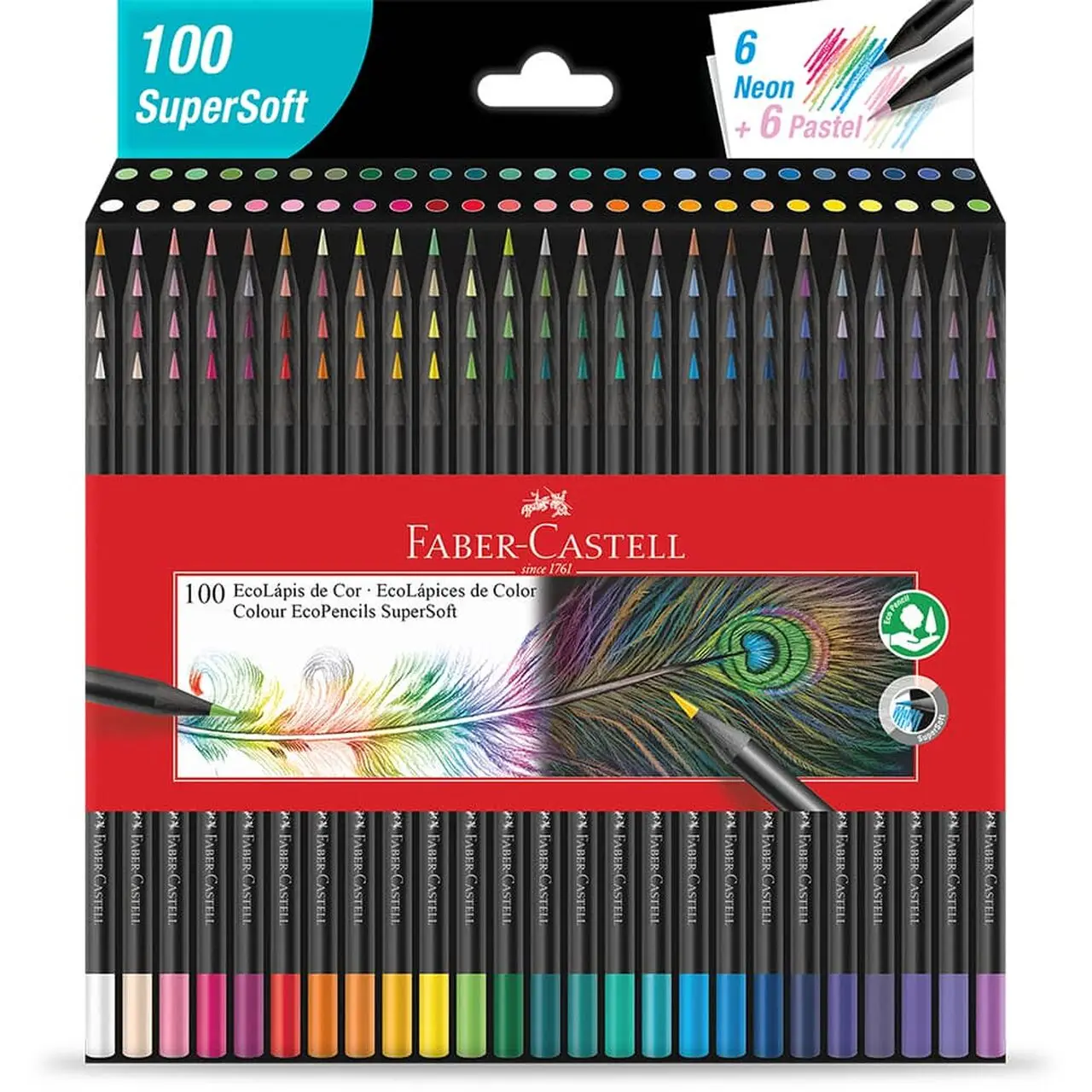 Faber Castell 100 Colors Supersoft Color Lapis