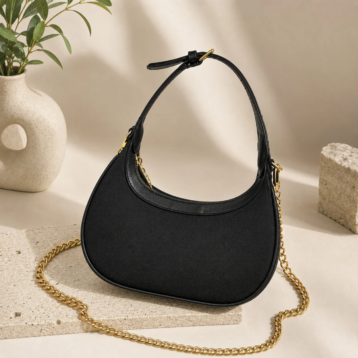 

2026 New Luxury down details Handbag/Shoulder Bag (No Box) 23*6*13cm