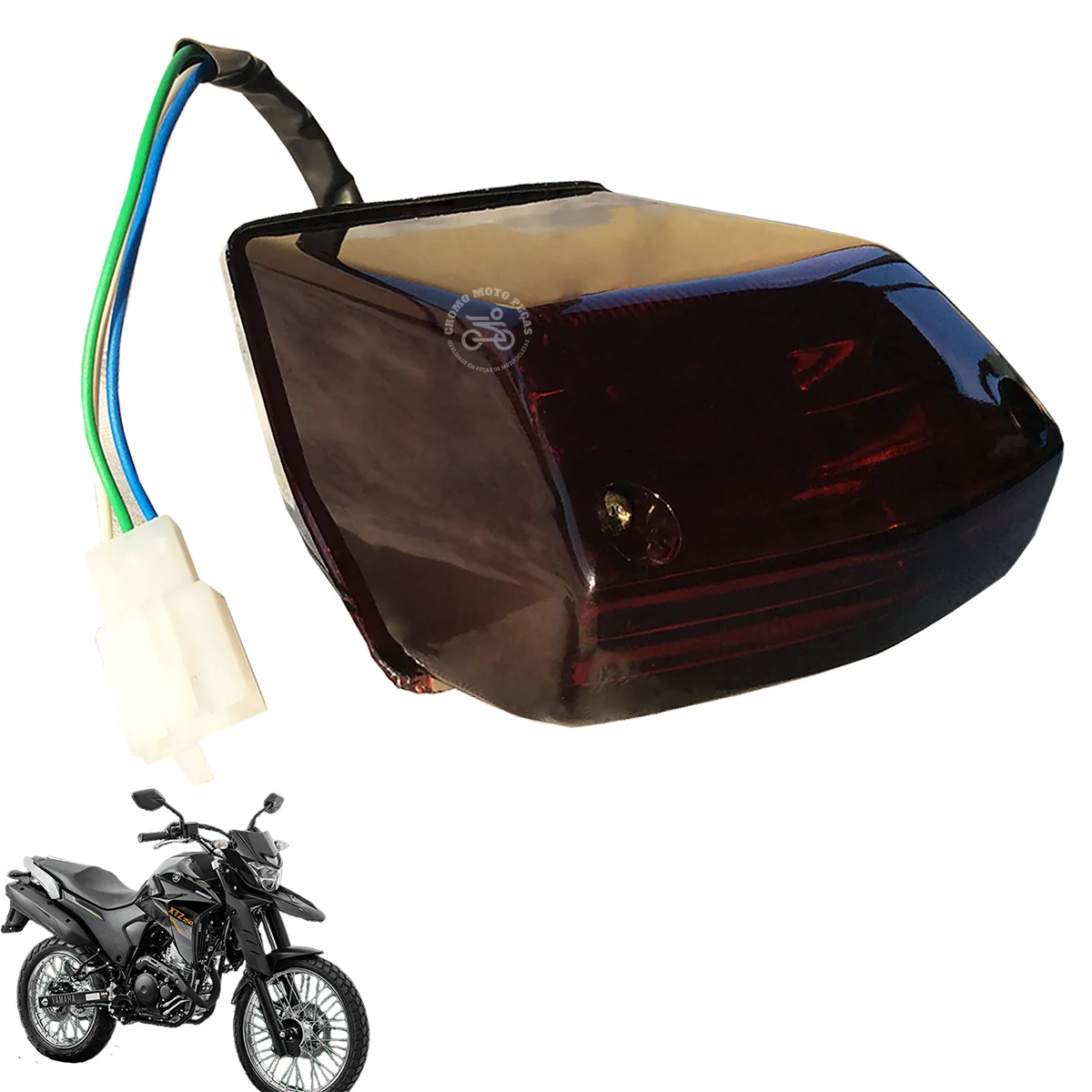 Lanterna Traseira Xtz Lander Tenere 125 250 2009 à 2015 FUME