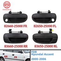 Auto Outside Door Handles 82660-25000 82650-25000 83660-25000 83650-25000  For Hyundai Accent 2000 2001 2002 2003 2004 2005 2006