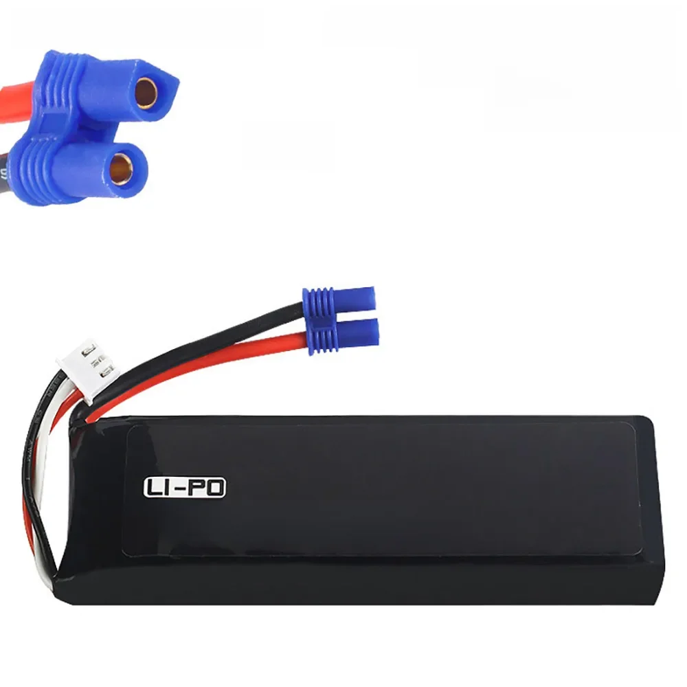 1/2 pièces 7.4V 2700mAh 10C batterie d'origine pour Hubsan H501S H501A H501M H501C X4 RC quadrirotor pièces de rechange H501S-14