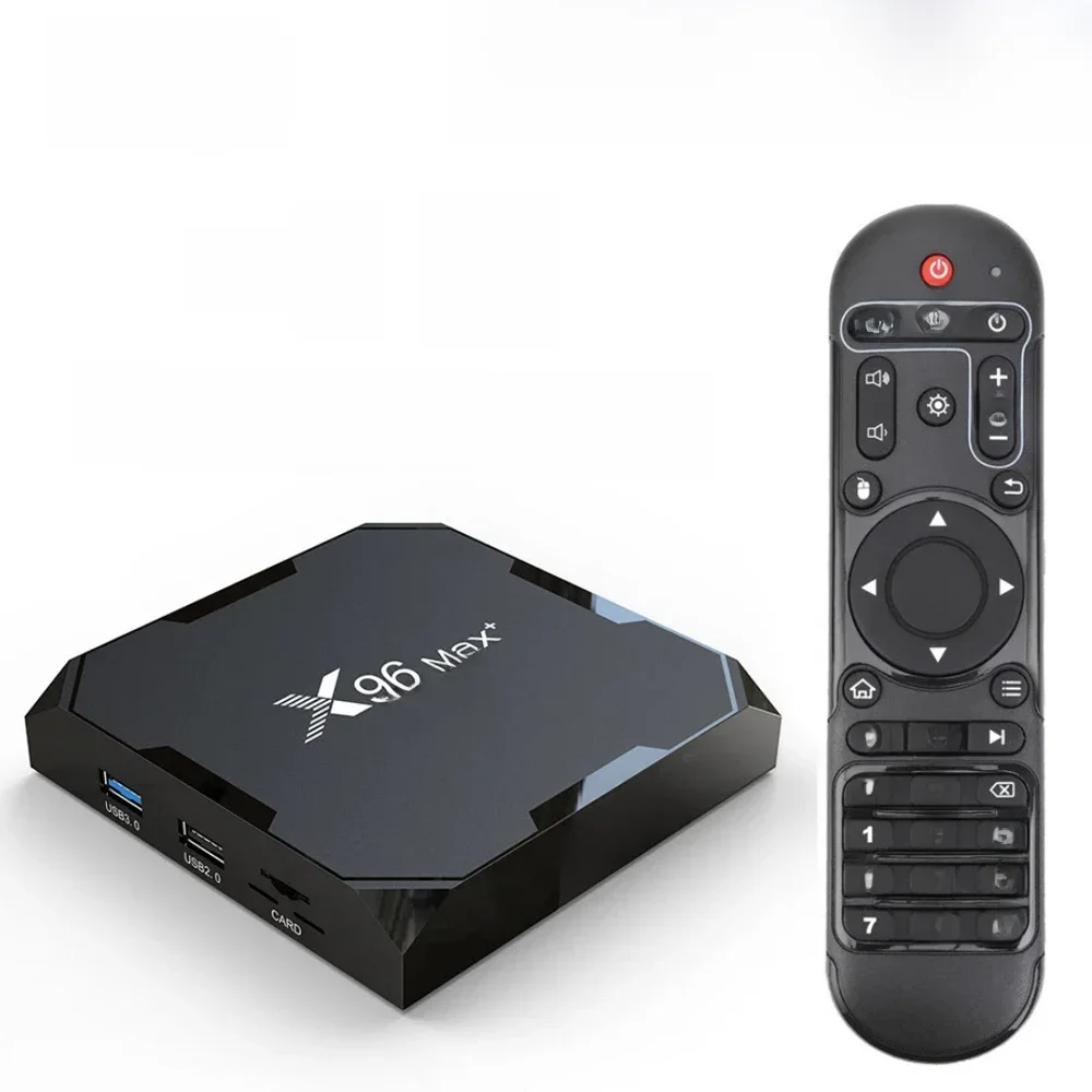 X96Max Plus Ultra TV Box Android 11 Amlogic S905X4 4GB/32GB 4GB/64GB TV BOX AV1 8K Wifi BT X96 Max Odtwarzacz Multimedialny TV Set Top Box — zdjęcie 2
