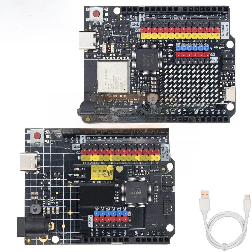 UNO R4 Minima type-c USB ESP32-S3 WIFI édition carte de développement Compatible programmation apprentissage contrôle