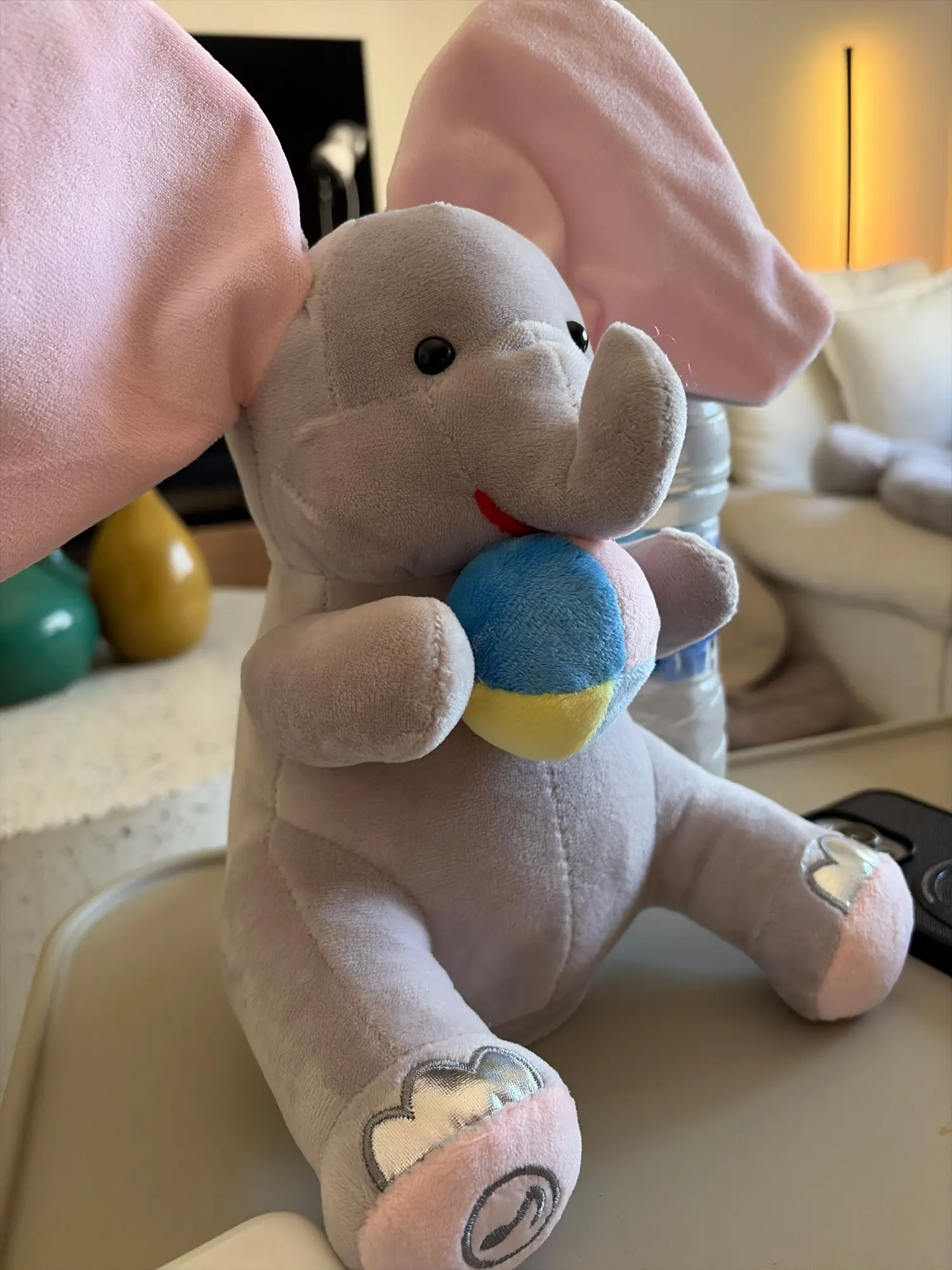 Hide-And-Seek Elephant Plush Toy photo review