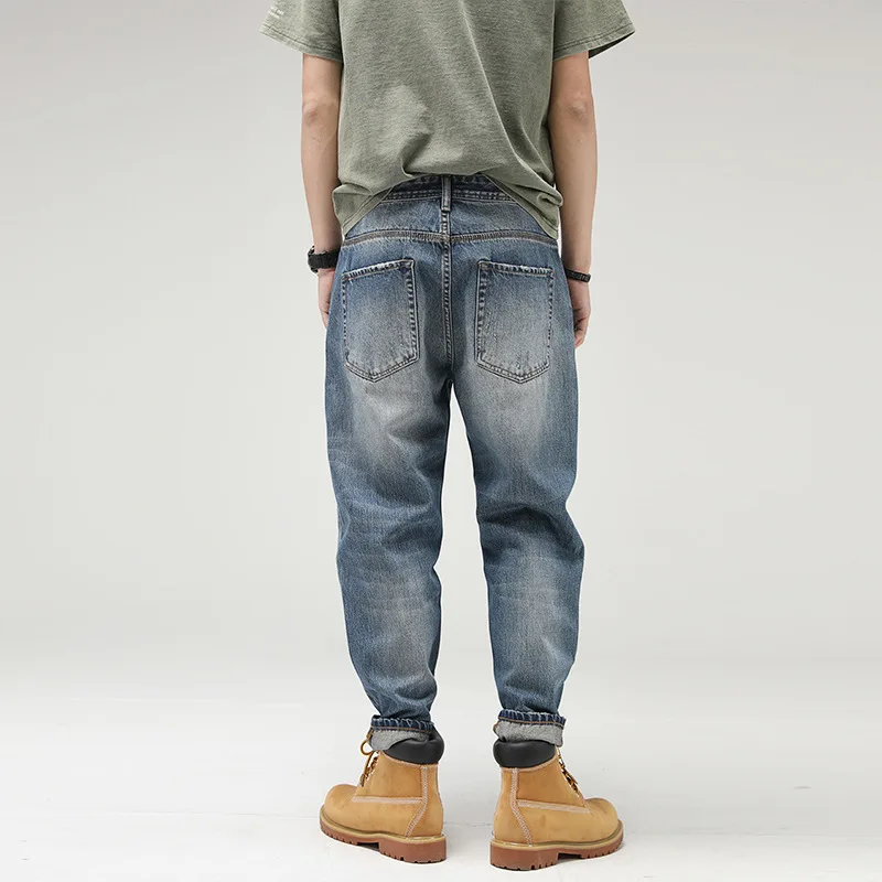 Distressed Baggy Jeans for Men Clothing Pants for Men baggy pant y2k Jeans Casual Cargo Pants Jeans