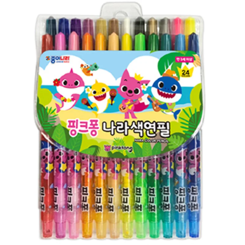 10000 Pink Pong baby salmon pencil 24 colors