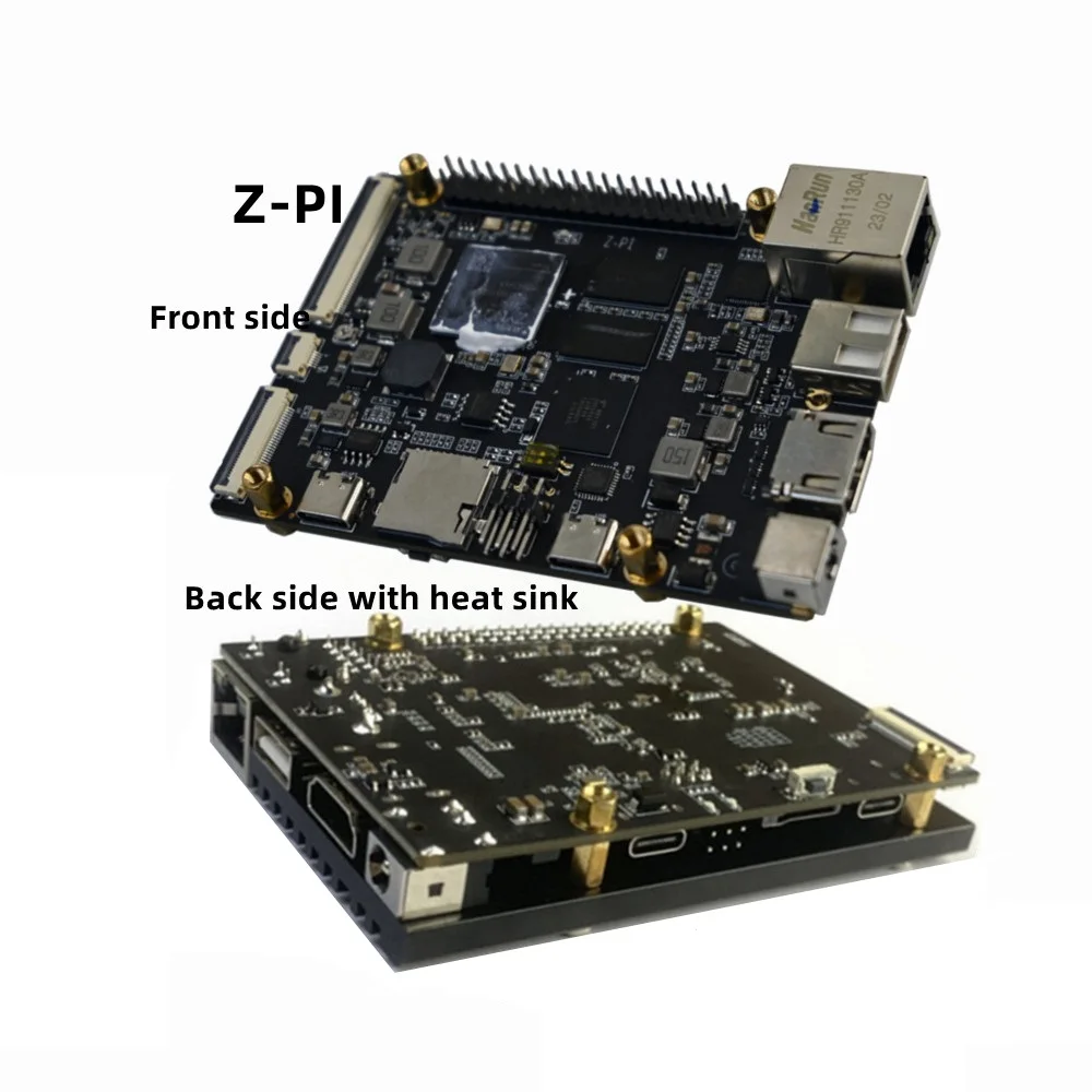 Płytka rozwojowa FPGA Z-PI XC7Z010 ZYNQ-7000, komputer jednopłytkowy Linux, płytka edukacyjna Xilinx z radiatorem.