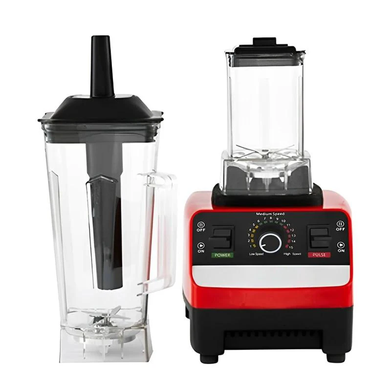 DWiusty 2000W Heavy Duty Commerciële Blender Stationaire Mixer Voedselverwerker Ijs Smoothies voor Keuken Hoge Vermogen Sapcentrifuge Blender