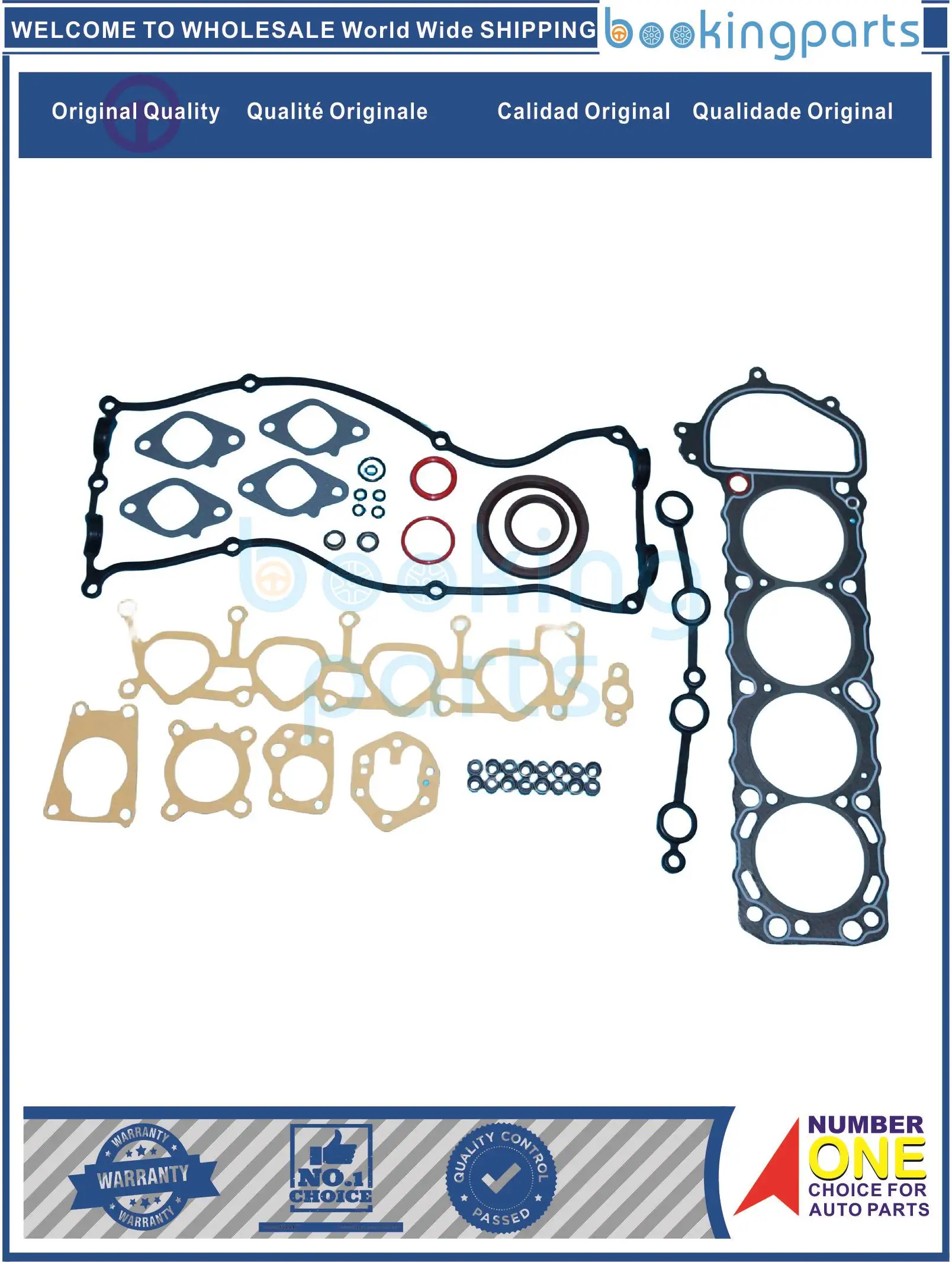 

OGK41359(ASB),101013S525 OVERHAUL GASKET KIT For NISSAN NAVARA (D22) 97-04