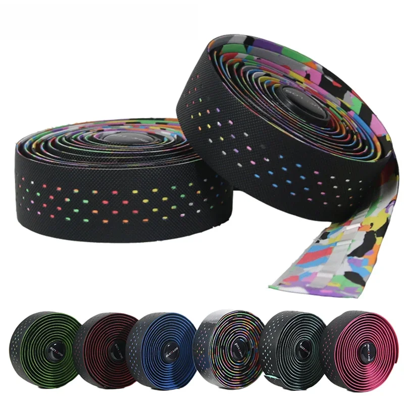 AliExpress BUCKLOS Cycling Handlebar Tapes Soft Shock-absoption Bicycle Bar Tapes PU EVA Comfortable Road Bike Tapes Bike Accessories