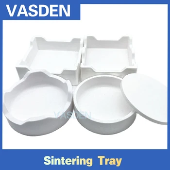 Daha Fazla Boyut Yuvarlak Ve Squeare Bir Set Zirkonya Sinterleme Tepsisi Plaka Diş Laboratuvarı Malzemesi Için Yüksek Sıcaklık Sinterleme Masası