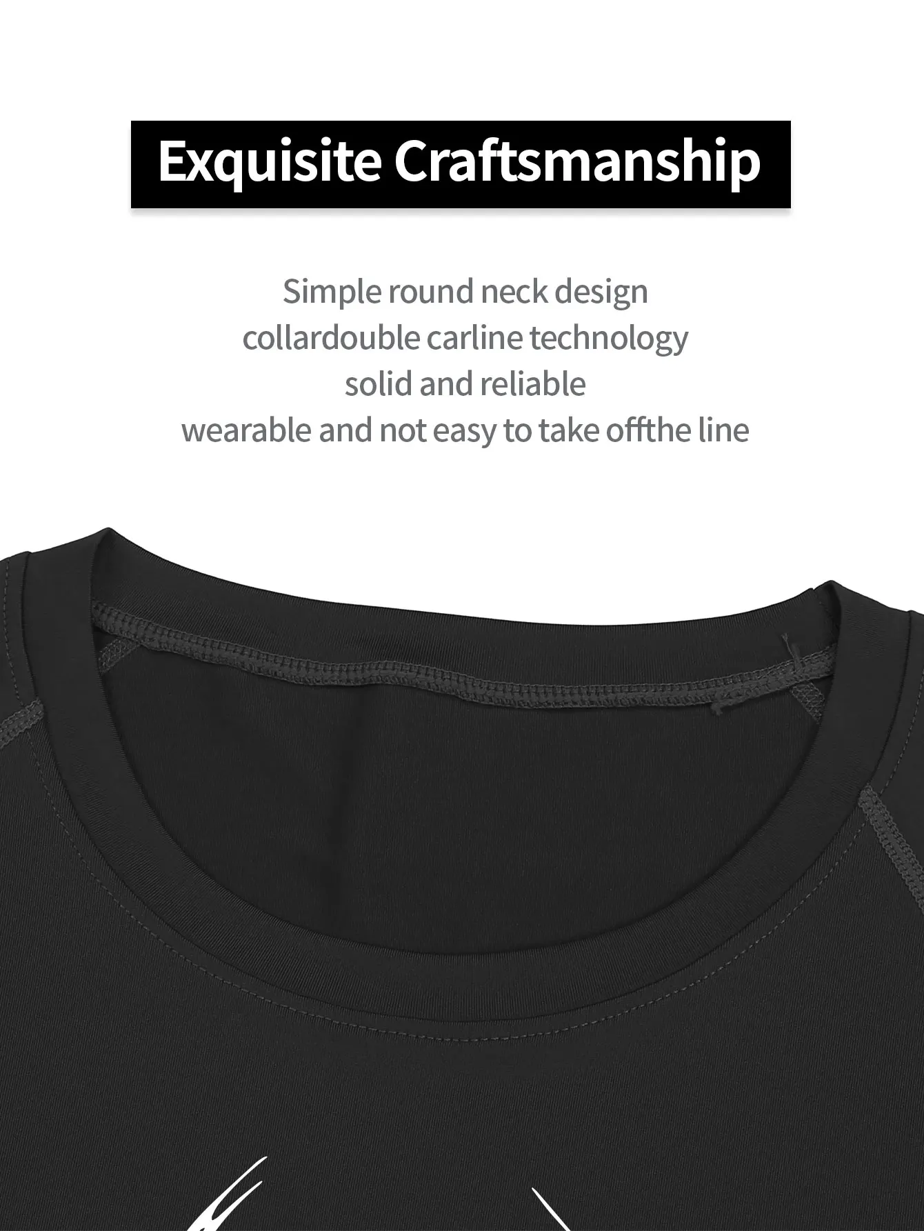 Sport-T-shirt met gekruiste print voor heren; fitnesstop; sporttop; compressieshirt; ademend, nauwsluitend, leggings