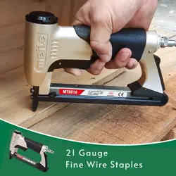 MT8016 Pneumatic Upholstery Stapler 21 Gauge 1/2