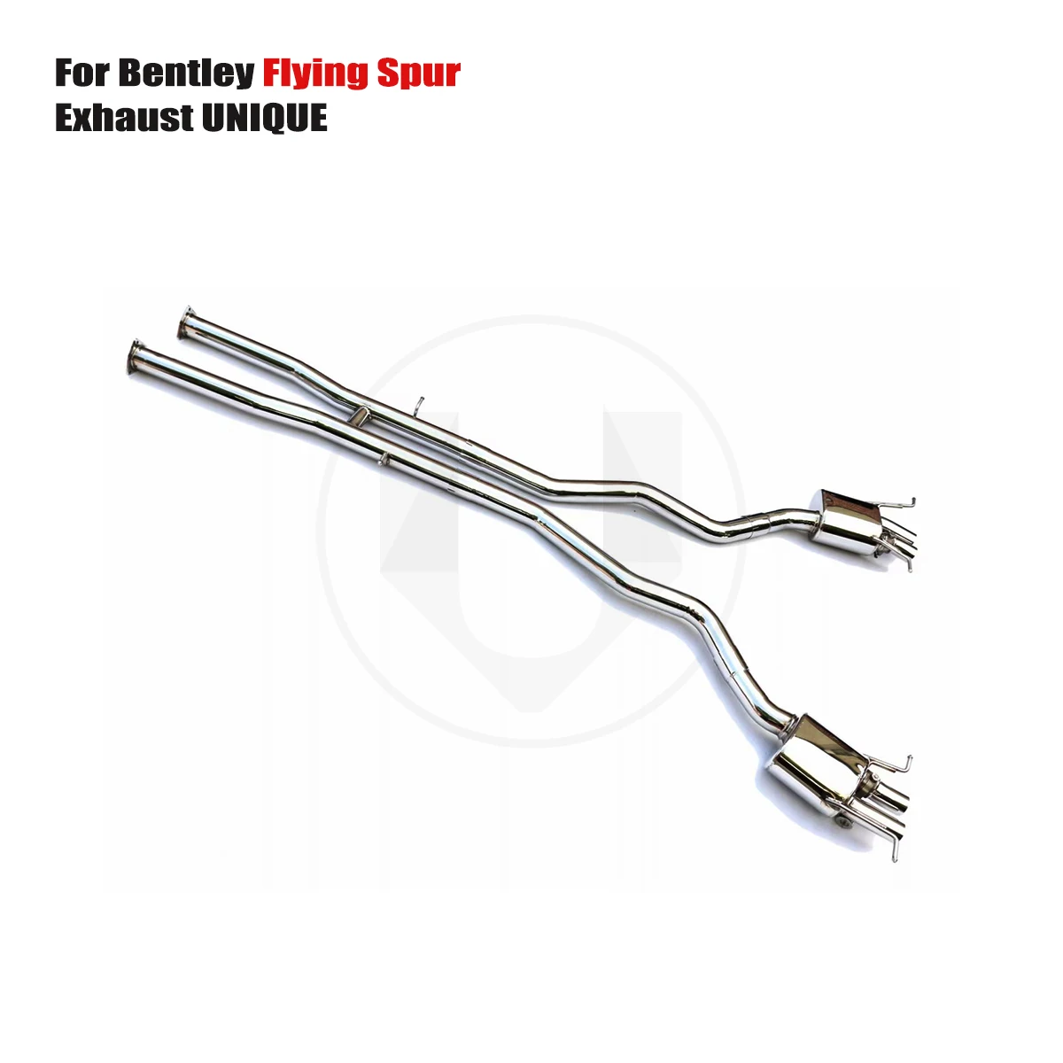 UNIQUE For 2014-2017 Bentley Flying Spur V8 4.0T performance valve exhaust system ss304 exhaust muffler