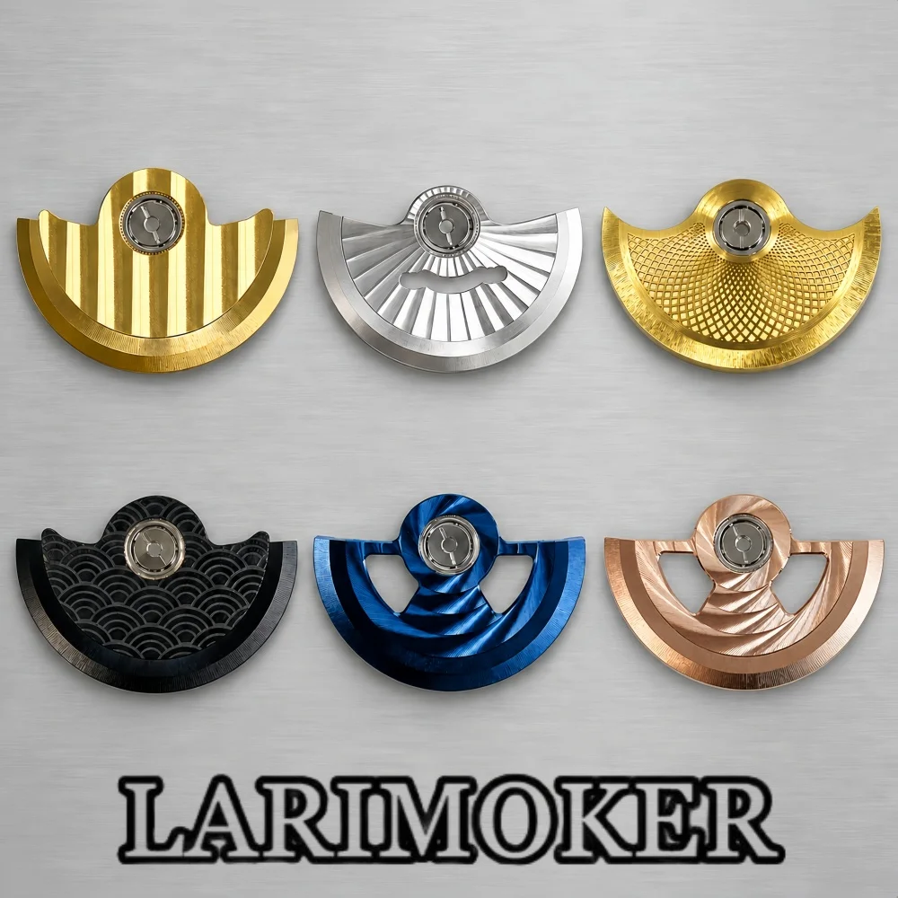 LARIMOKER NH Series Movement Automatic Rotor Various interchangeable Styles Suitable for NH34 NH35 NH36 Watch Modification Parts