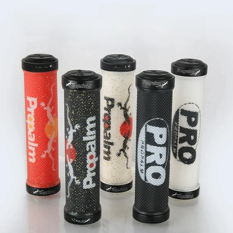 AliExpress NONE Propalm Bicycle Grips BMX Bike Handbar Grips Rubber Bilateral Lock Mountain MTB Bikes Handlebar Grip Non-slip Cycling  Accessory