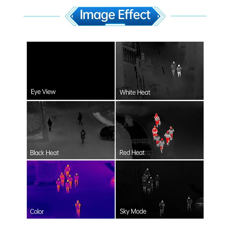 Hunting Thermal Imager InfiRay E3N Handheld Monocular Infrared Camera Jungle Wild Boar Wolf Rabbit Outdoor NIght Observation