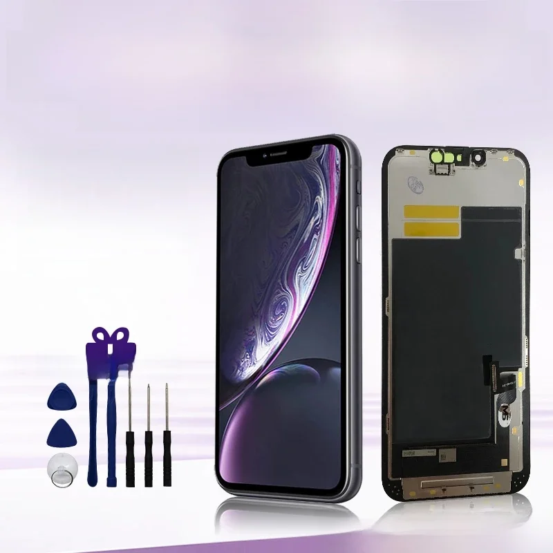 Wybór OLED dla iPhone X XR XS MAX 11 11 Pro 12Pro 12 Wyświetlacz LCD Digitizer Dla iPhone 12 Mini 13 14 Pro Max 15 Incell — zdjęcie 2
