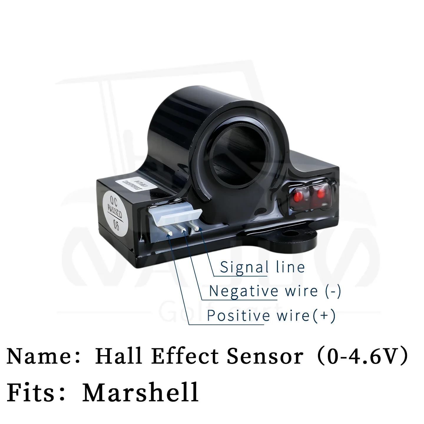 Hall Effect Sensor of Golf Cart Parts Accelerator for Marshell Golf Cart Induction Coil F801 Replace OEM 1007918 1008284