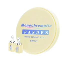 Vasden A1 A2 A3 Dental Resin-composite Blocks Hybrid Ceramic Disc for CAD/CAM Applications