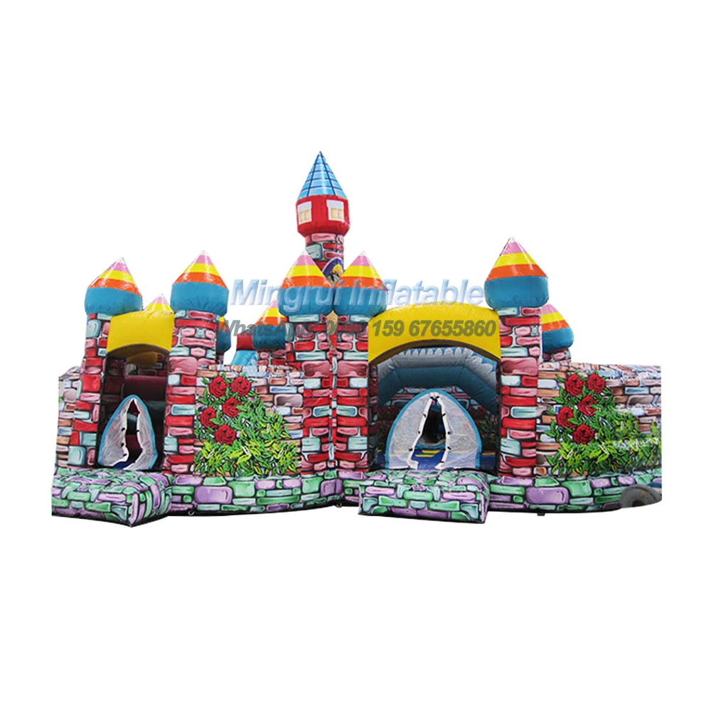 

Inflatable Jump Bouncing House, Bouncy Castle Slide Combo