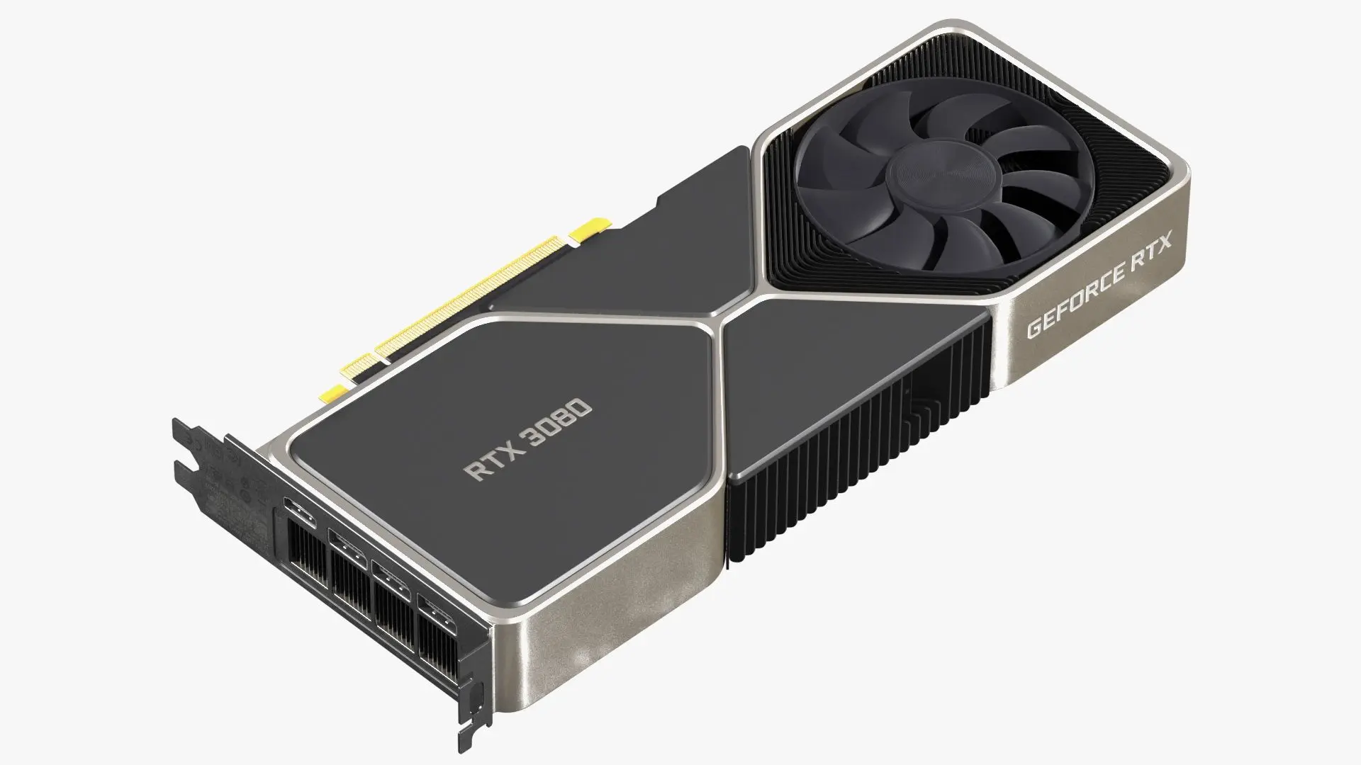 NVIDIA GeForce RTX 3080 bekas edisi pendiri kartu grafis 10GB GDDR6X