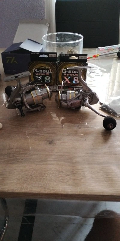 VWVIVIDWORLD,High Quality,Saltwater Fishing Reels,Double Spool,Spinning Reel,Alloy Gear,Alloy Spool,Metal Arm,Casting Reel photo review