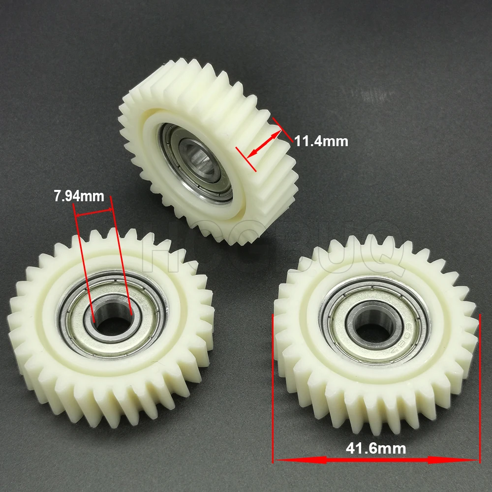 41.6x11.4mm Planetary Gear 31Teeth Oblique Teeth Gears With 7.94mm Bearings Electric Bike Helical Gear For Folding E-bike Parts