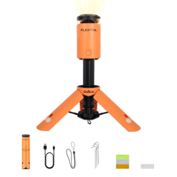 FLEXTAILGEAR EVO LANTERN - FLEXTAIL x OUTASK Telescopic Magnetic Camping Lantern with 12000mAh Battery, IPX6/IPX7 Waterproof