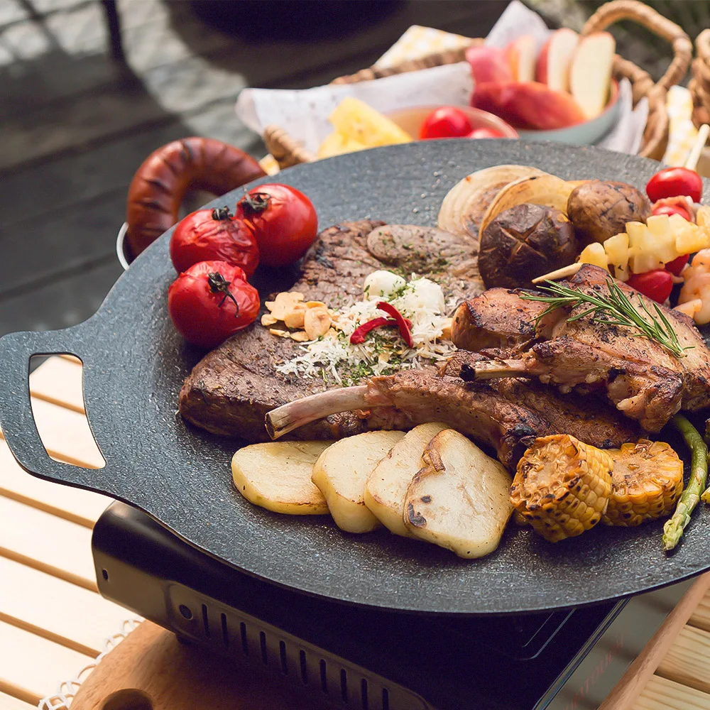 (LETO) 레토 캠핑 그리들 그릴 팬 인덕션 겸용 LCP-GI01 - 2