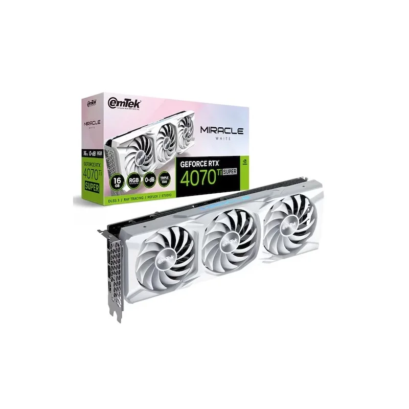 IMTECH GIFOS RTX 4070 Ti SUPER MIRACLE WHITE D6X16GB