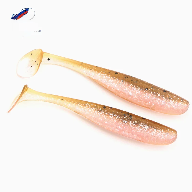 Ajing Bait at 5cm 20pcs/lot Mini Swimbait 1g Soft Baits 12 colors Shad Lure Freshwater Perch Bass Fishing Lures — 2