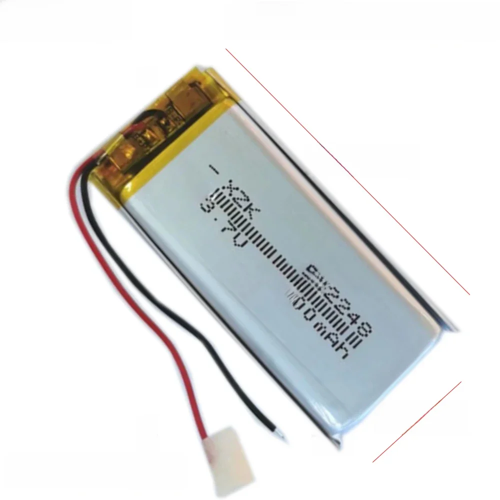 1-12pcs Lithium polymer battery 502248, 502050, 3.7 V MP3, MP4, MP5, GPS, 500 mAh Bluetooth small toys