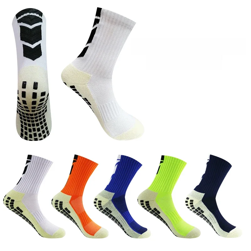 AliExpress Grip Breathable Football Socks Thickened Anti-Slip Non Skid Sports Soccer Socks Adults Kids Outdoor Cycling Sock