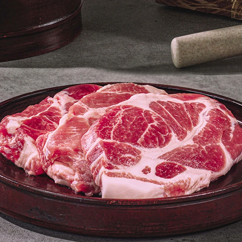 Salt Aging Pork Neck 200g 4 Pack Total 800g