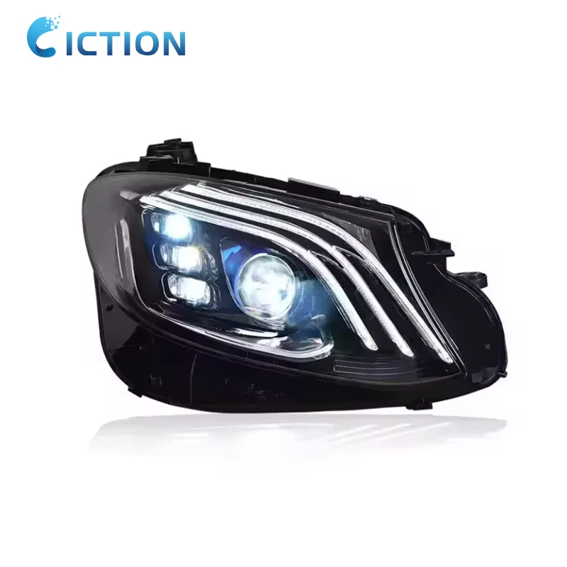 مصابيح أمامية LED مزودة بجودة عالية لسيارة مرسيدس بنز E-Class W213 E350 2016–2019: تقييم شامل ونصائح عملية