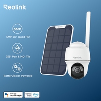 Reolink 4G LTE Battery Camera 5MP PIR Motion Cam AI Animal Detection 2-Way Audio Outdoor Security Cameras with Solar Panel