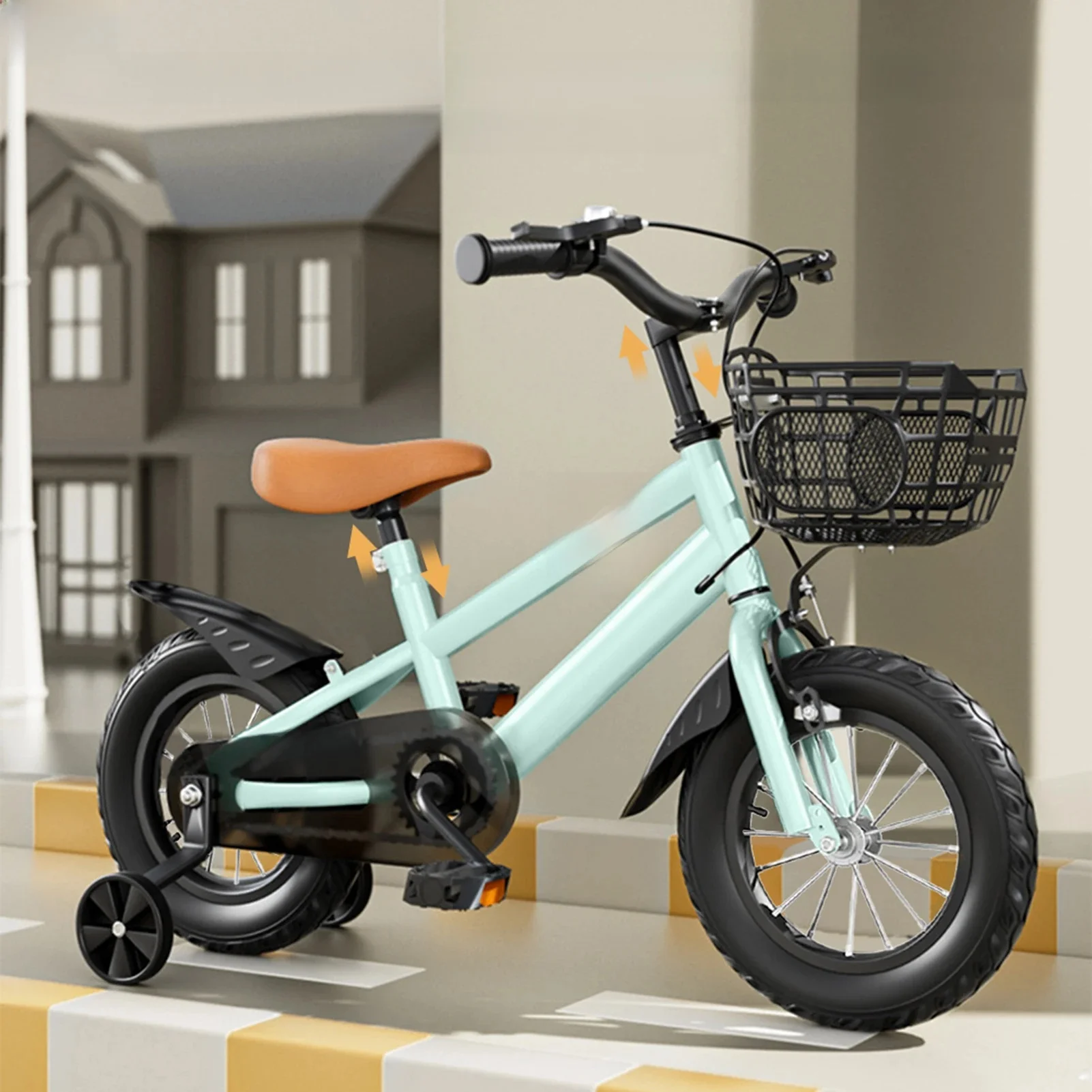 AliExpress Qiilu Kids   for Girls Ages 3-7 Years with Training Wheels Basket Kids  kids  14inch girls  toddler bikes