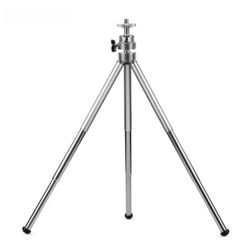 30cm/20cm 3 sekcja metalowy statyw statyw ze stali nierdzewnej Mini stojak na biurko nadaje się do projektora DV Selfie akcesoria — zdjęcie 2