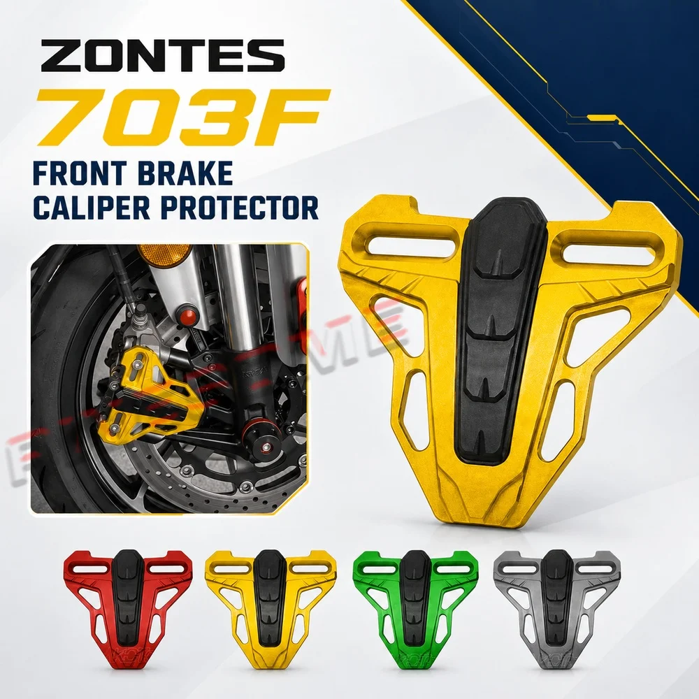 Front Brake Caliper Protector For Fit ZONTES 703F Available In Multiple Colors