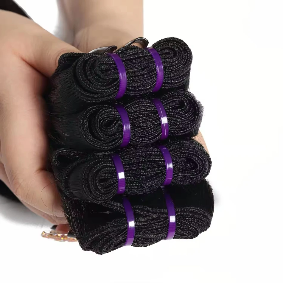 인모 헤어 번들 16A 바디 웨이브 곱슬머리 30인치 40인치 100% 브라질리언 3/4 번들 헤어 가발 엮임 헤어 익스텐션 버진 헤어 생모 가발